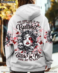 THE GOOD GIRL IN ME SKULL LADY ALL OVER PRINT  - TLTW1611241