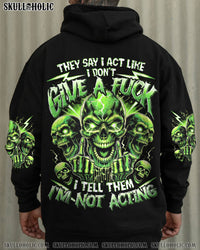 I'M NOT ACTING SKULL ALL OVER PRINT - TYTD2802251