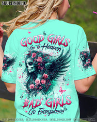 BAD GIRLS GO EVERYWHERE SKULL LADY ALL OVER PRINT - TLTW0405241