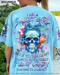 I AM A SWEET GIRL SKULL ALL OVER PRINT - YHHG2907243