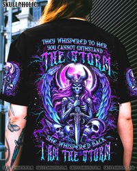 I AM THE STORM SKULL WINGS ALL OVER PRINT - YHDU2606242