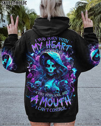 A MOUTH I CAN'T CONTROL SKULL LADY ROSE ALL OVER PRINT - TLNZ0201242