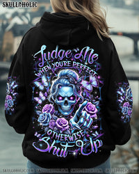JUDGE ME WHEN SKULL ALL OVER PRINT - YHLN0701251