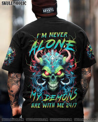 I'M NEVER ALONE SKULL DEMON ALL OVER PRINT - YHLN0204243