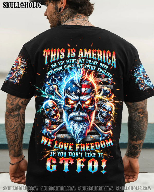 THIS IS AMERICA SKULL ALL OVER PRINT - TLTW0606241