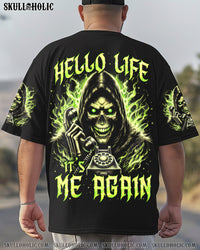 HELLO LIFE IT'S ME AGAIN SKULL ALL OVER PRINT - TYTD2203252