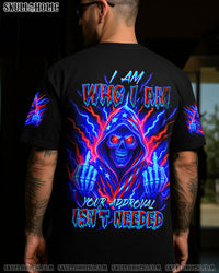 I AM WHO I AM REAPER SKULL ALL OVER PRINT  - TLTW2605251