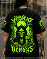 VIBING WITH MY DEMONS ALL OVER PRINT - YHDU1505251