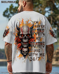 I'M NEVER ALONE MY DEMONS ARE WITH ME 24/7 ALL OVER PRINT - TLNT2003255