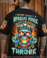 THRONE SKULL ALL OVER PRINT - YHHN1508242