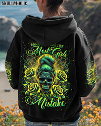 YOUR FIRST MISTAKE SKULL ROSE ALL OVER PRINT  - TLNT2012241