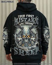 YOUR FIRST MISTAKE WOLF SKULL ALL OVER PRINT - TLNZ1712241