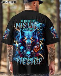 YOUR FIRST MISTAKE WOLF SKULL ALL OVER PRINT   - TLNT1004255