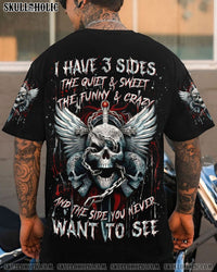 I HAVE 3 SIDES 3 SKULLS ALL OVER PRINT - YHLN1504251