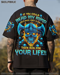 IF YOU COULD READ MY MIND VIKING SKULL ALL OVER PRINT - TYTD0104253