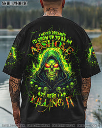 I NEVER DREAMED REAPER SKULL ALL OVER PRINT - TLTW0104252