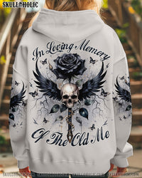 IN LOVING MEMORY OF THE OLD ME  SKULL MESSY BUN ALL OVER PRINT - TLNO0511244
