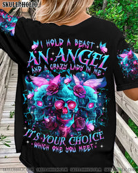 I HOLD A BEAST AN ANGEL ALL OVER PRINT - TLTR2603241