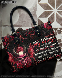 IT'S GOING TO BE ONE OF THOSE DAYS LEATHER HANDBAG - TYTM1909241