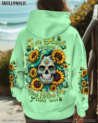 I'M BLUNT BECAUSE GOD ROLLED ME SKULL LADY ALL OVER PRINT - TLNT2112241
