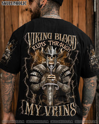 VIKING BLOOD RUNS THROUGH MY VEINS ALL OVER PRINT - YHLN1604251