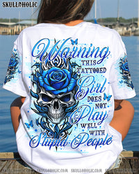 WARNING THIS TATTOOED GIRL ALL OVER PRINT - TLNO1705241