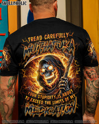 TREAD CAREFULLY MUTHAFUKA SKULL ALL OVER PRINT - YHLN0503241