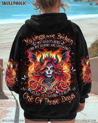 IT'S GOING TO BE ONE OF THOSE DAYS LADY SKULL ALL OVER PRINT - TLNO0301253