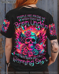 PEOPLE ARE ASKING ME SKULL WINGS ALL OVER PRINT - TLNO3101242