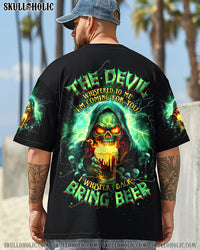 BRING BEER SKULL ALL OVER PRINT - TLTW0803251