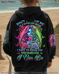 HOW HEARTLESS I CAN BE SKULL LADY  ALL OVER PRINT - TLTW1501251