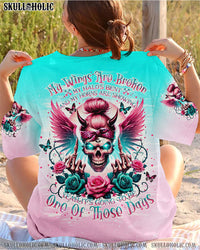 IT'S GOING TO BE ONE OF THOSE DAYS MESSY BUN ALL OVER PRINT - TLNO2505241