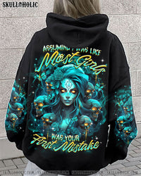 ASSUMING I WAS LIKE MOST GIRLS LADY SKULL ALL OVER PRINT - TLTR1201244