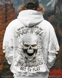 ONE DAY I'M GONNA JUST SAY DEMON SKULL ALL OVER PRINT - TLTR0801253