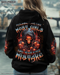 YOUR FIRST MISTAKE SKULL ALL OVER PRINT - TYQY0212243