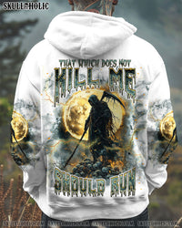 THAT WHICH DOES NOT KILL ME SHOULD RUN SKULL  ALL OVER PRINT - TLNT0710242