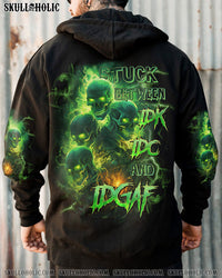 STUCK BETWEEN IDK IDC AND IDGAF ALL OVER PRINT - TYTD0910244