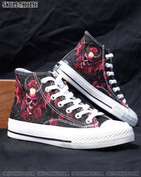 ITS GOING TO BE ONE OF THOSE DAYS HIGH TOP CANVAS SHOES - TYTM1909246