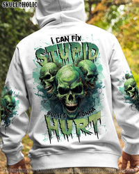 (HOT DEAL) I CAN FIX STUPID BUT IT'S GONNA HURT ALL OVER PRINT - TYTD0910241