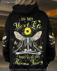 KARMA FAIRY SKULL ALL OVER PRINT - YHDU3009241