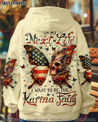 KARMA FAIRY SKULL BUTTERFLY ALL OVER PRINT - TLNO2509242