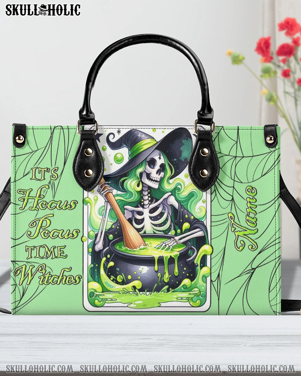 HOCUS POCUS HALLOWEEN LEATHER HANDBAG - YHLN0909244