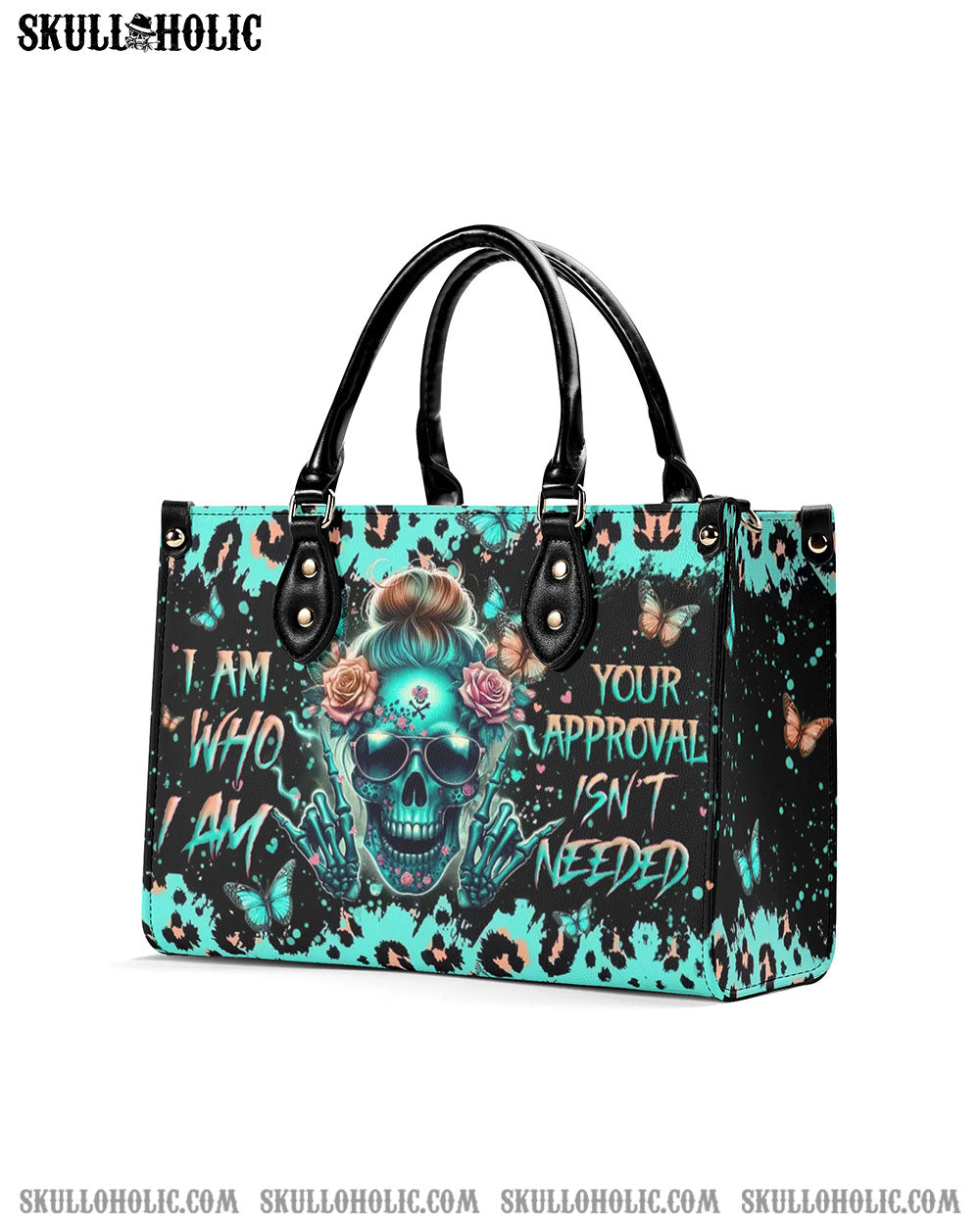 I AM WHO I AM LEATHER HANDBAG - YHHN0207244