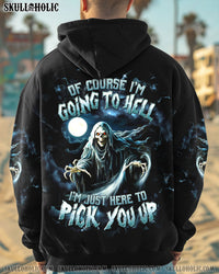 OF COURSE I'M GOING TO HELL SKULL REAPER  ALL OVER PRINT - TLTR2402251