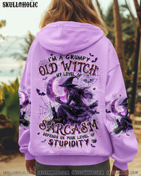 I'M A GRUMPY OLD WITCH HALLOWEEN ALL OVER PRINT - TLPQ1109243