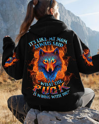 IT'S LIKE MY MOM ALWAYS SAID WOLF  ALL OVER PRINT - TLTW3112253