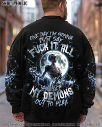 ONE DAY I'M GONNA JUST SAY SKELETON ALL OVER PRINT - TLTR2202251