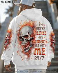 I'M NEVER ALONE SKULL FIRE ALL OVER PRINT - TLNO0402253