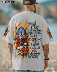 YOUR FIRST MISTAKE WOLF SKULL ALL OVER PRINT  - TLTW1103254