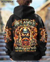 I NEVER DREAMED THAT ONE DAY GRUMPY OLD MAN SKULL ALL OVER PRINT  - TLNT0302251